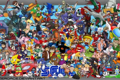 Sega - Magnifique hommage en fond d'écran