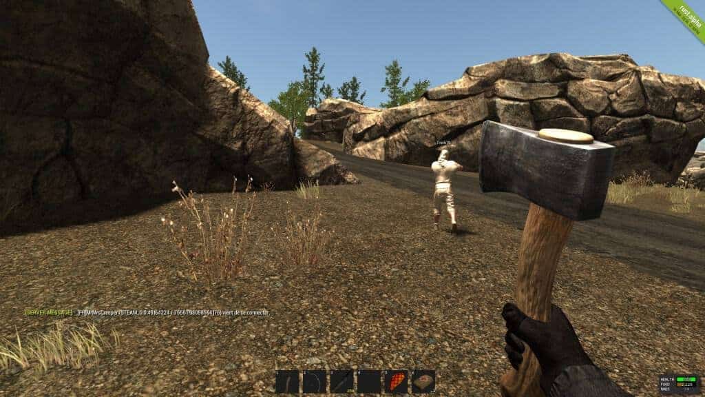 Rust - Session de loot et exploration de la map