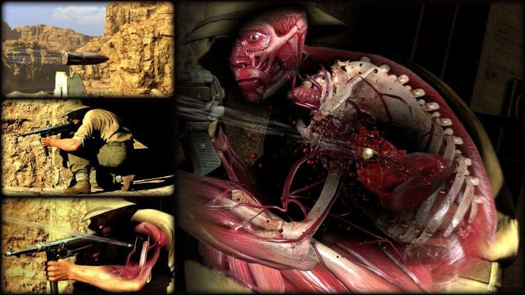 Le kill-cam de Sniper Elite !