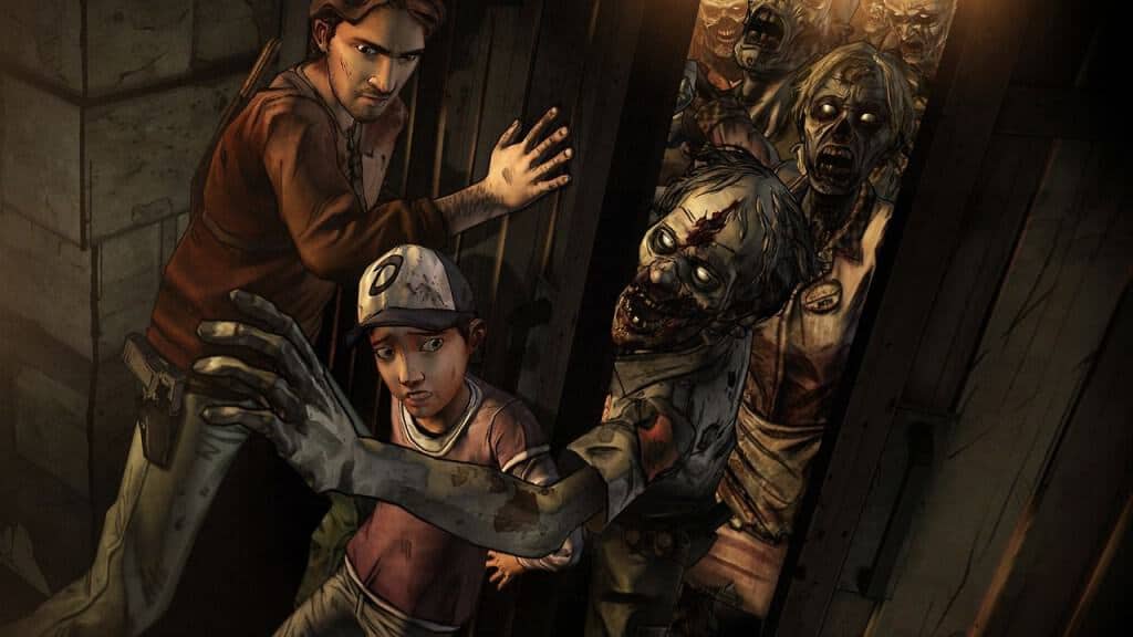 The Walking Dead Pinball - La table reprend les personnages du jeu