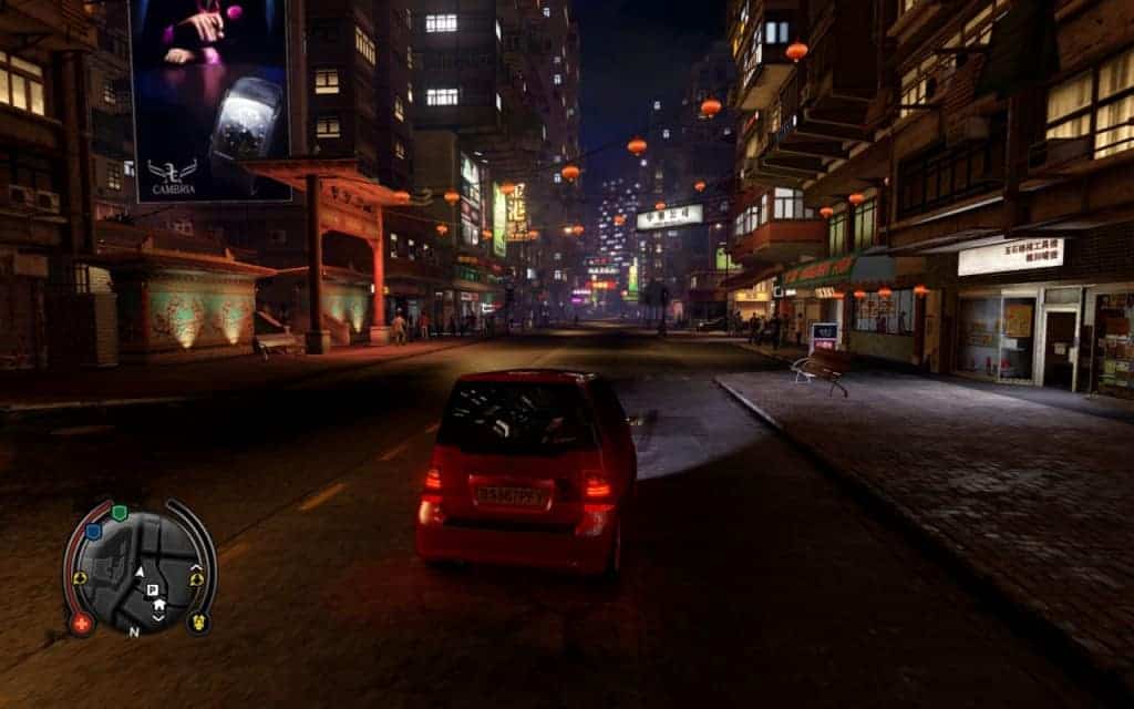 Sleeping Dogs - Une conduite de voiture approximative
