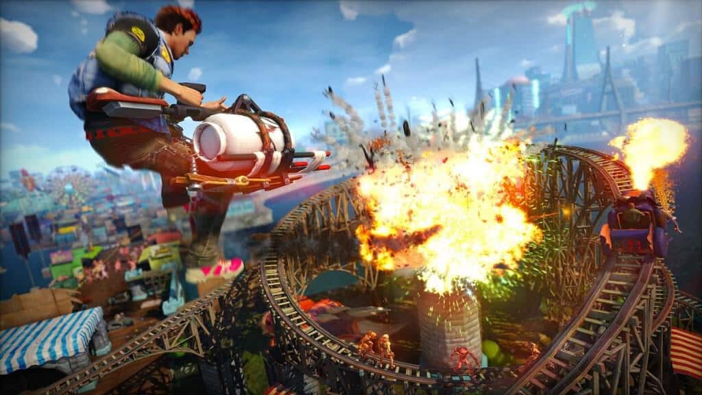 Sunset Overdrive - Vous utiliserez un tas d'armes improbables