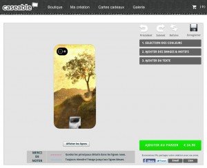 caseable - Un outil de personnalisation juste ce qu'il faut