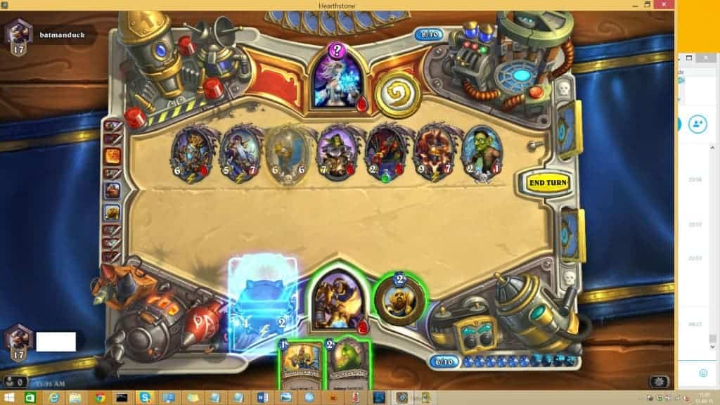 Hearthstone Bot - Parfois le bot se fait malmener tout de même