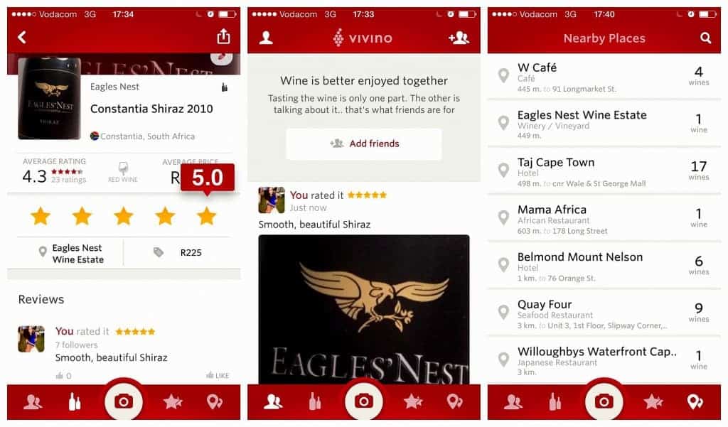 Vivino - Listes, notes et partage