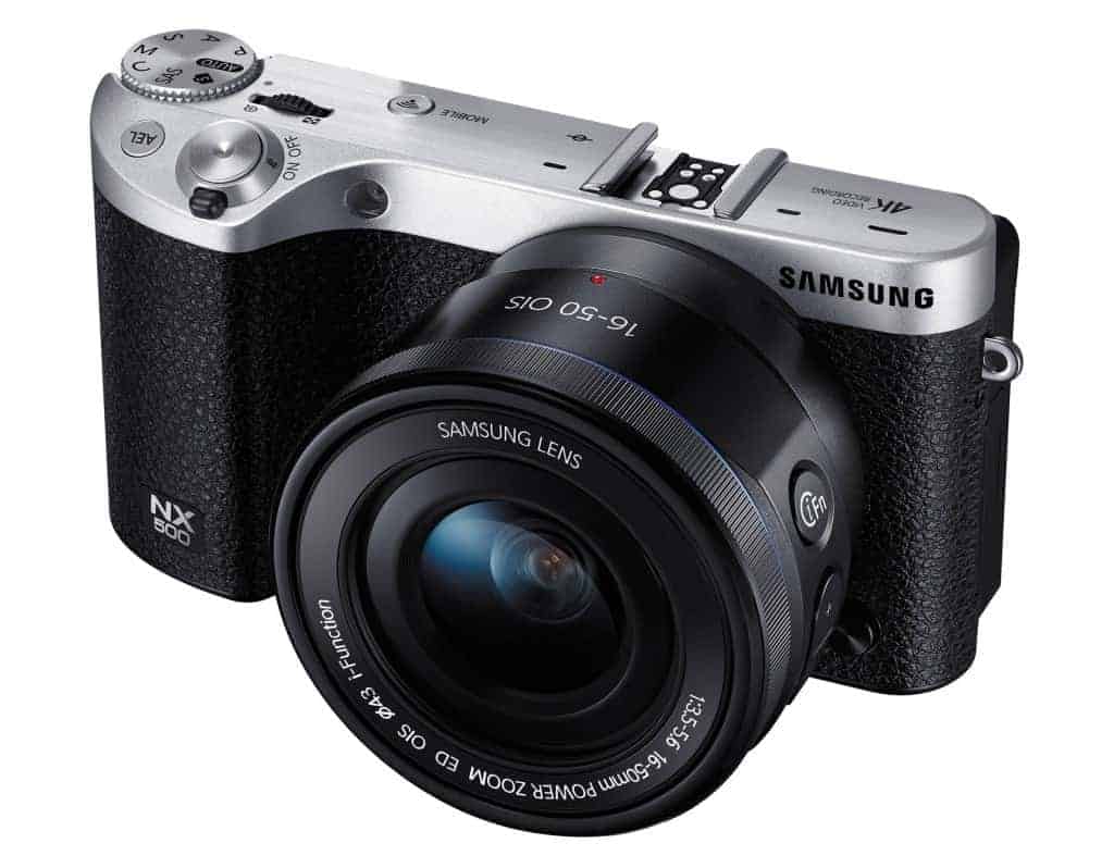 Samsung NX500 - Un look old school