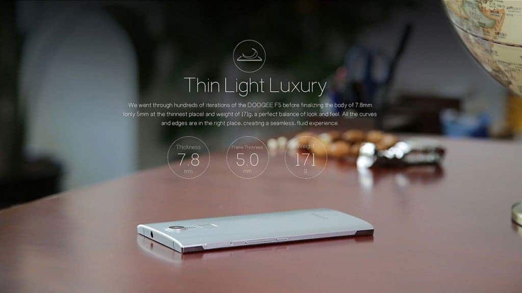 DOOGEE F5 4G - Un smartphone classe pour le prix d'un stylet Apple