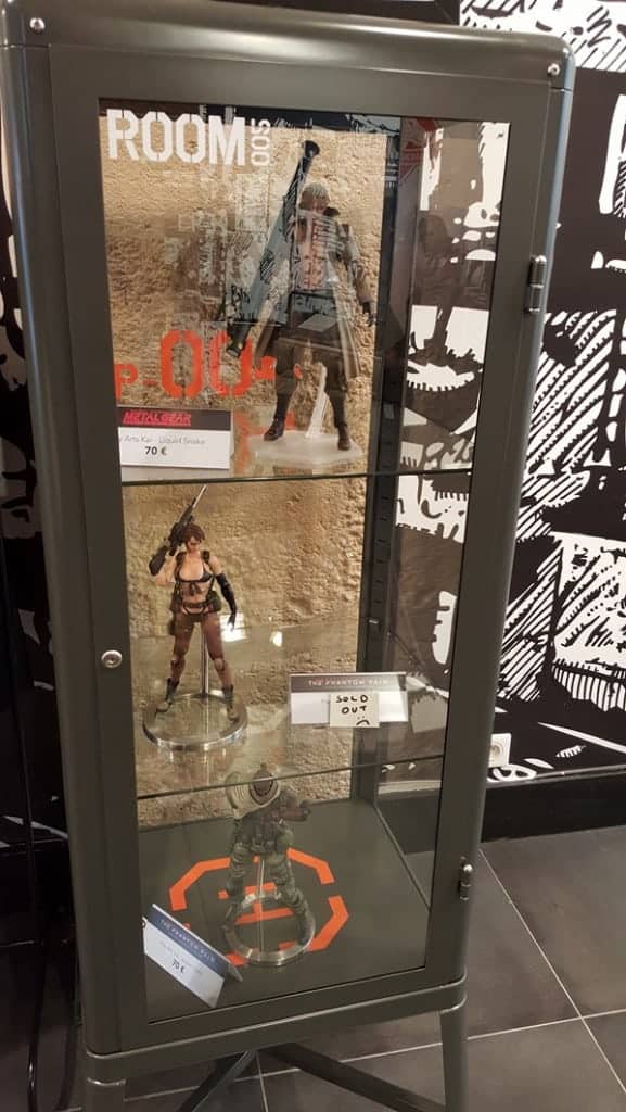 Les figurines (toutes sold out :( )