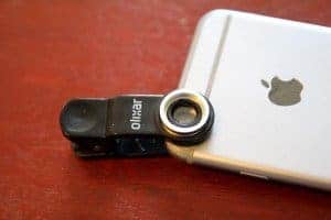 Olixar kit lentilles - Une pince à linge ! Même ma grand-mère aurait pu y penser !