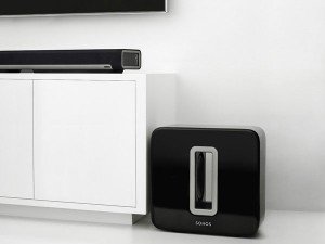Sonos Playbar & Sub - Le Sub a besoin d'espace pour hurler sa haine ! ©Sonos