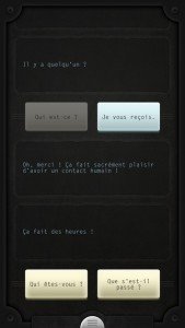 Lifeline : Vos choix influeront sur le futur de votre personnage.