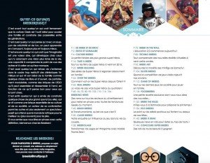 Breeks n°2 - Un contenu très varié.