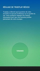 Sonos Play:5 : Trueplay, système pour affiner les réglages.