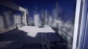 Alors soit il y a une autre Faith à l'intérieur soit le principe du miroir n'est pas le même dans la cité blanche.