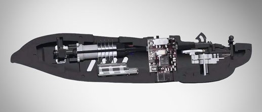 Un condensé de micro technologies, le tout dans 9 grammes