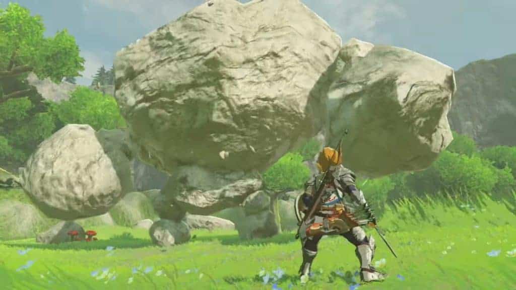 Zelda Breath of the Wild - Un petit coté Shadow of colossus