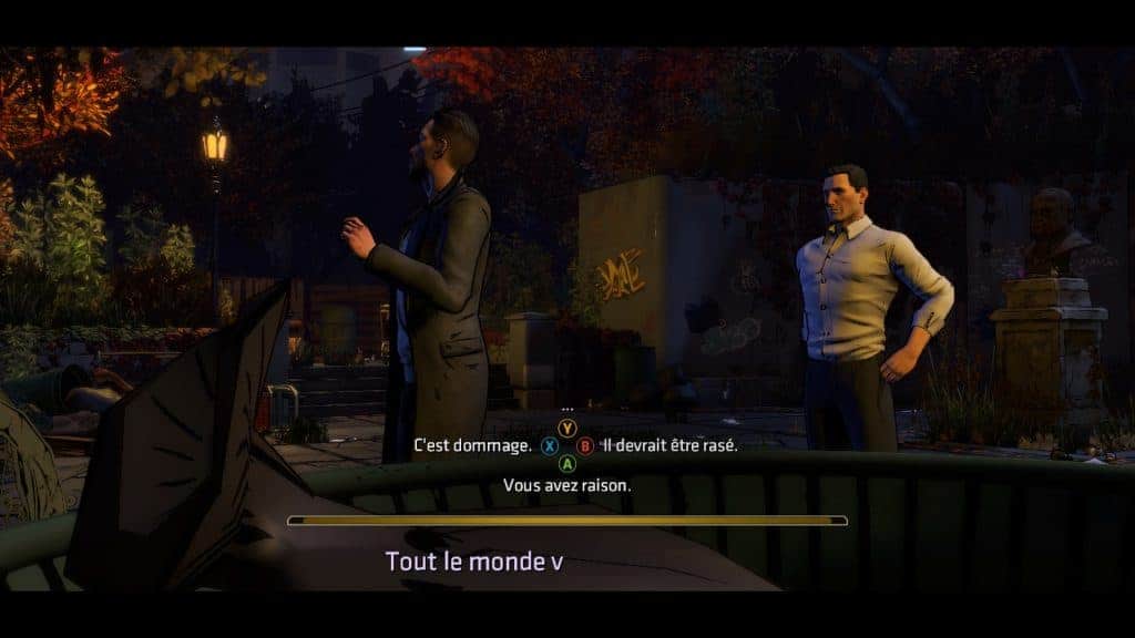 Bruce à enfin sa place.