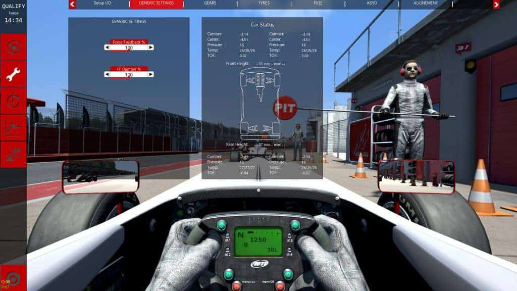 Un petit aperçu de tous les réglages disponibles