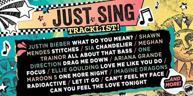 Voici une partie des chansons disponible !