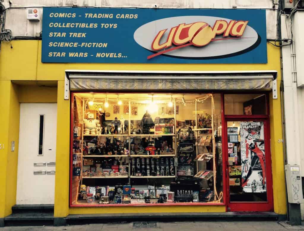 Une vitrine qui recèle bien des trésors.