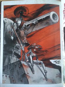 Ce n'est pas monochrome mais le rouge prédomine c'est sur.