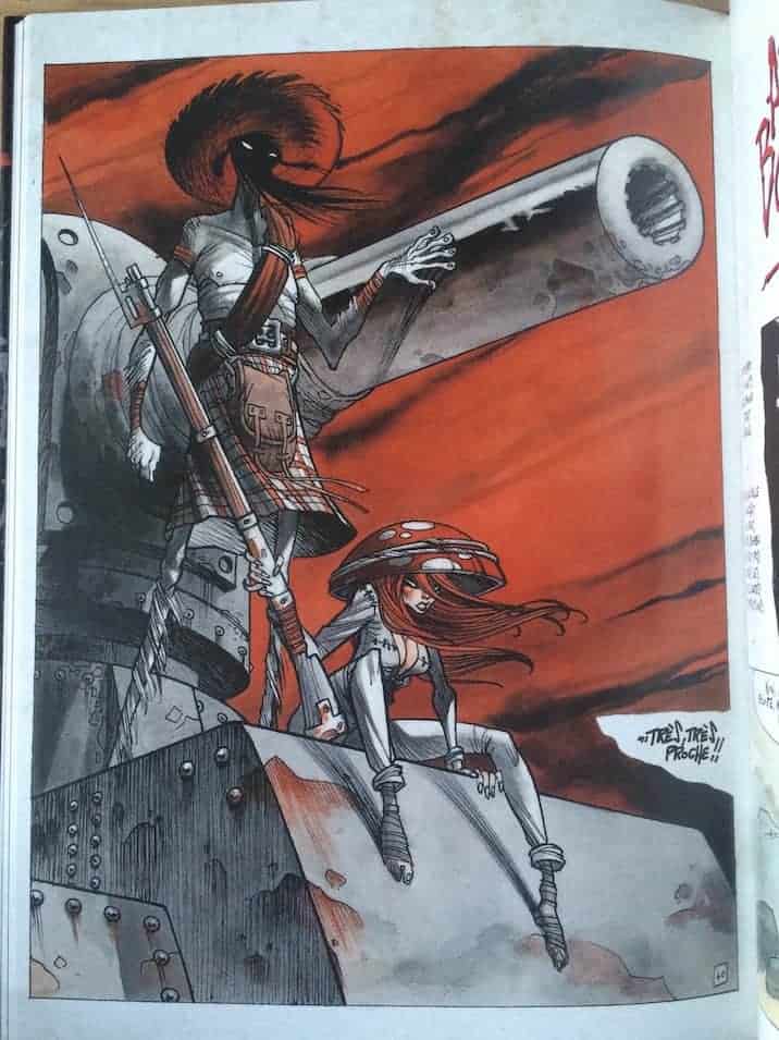 Ce n'est pas monochrome mais le rouge prédomine c'est sur.