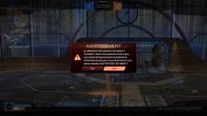 Pour l'instant et jusqu'à la prochaine mise à jour vous êtes prisonnier du match.