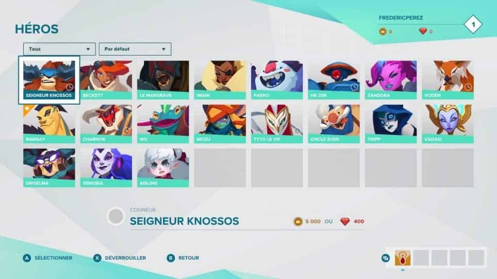 Je suis persuadé que tous les persos ne se valent pas.