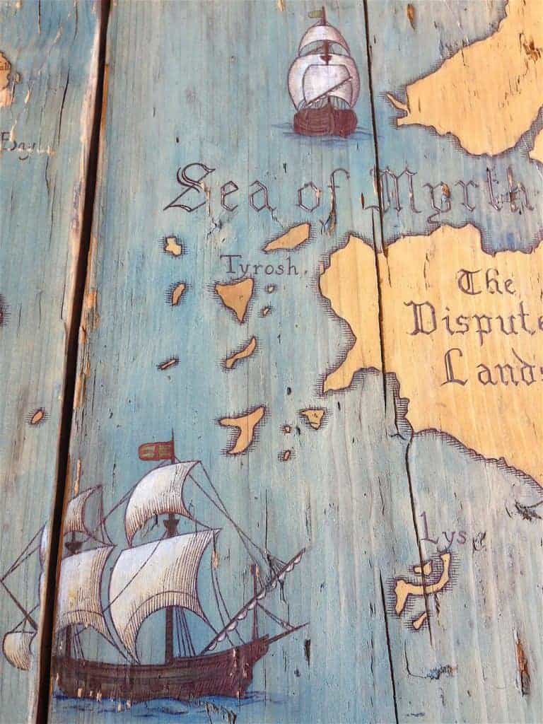 Les bateaux pour rappellent les épopées de la série