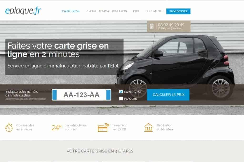 Si vous ne souhaitez pas attendre, passez par eplaque !