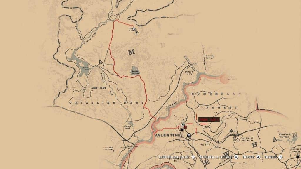 Pour ce trajet qui n'est pas énorme mon cheval à pris 8min