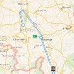 L'historique des trajets est bien fonctionnel