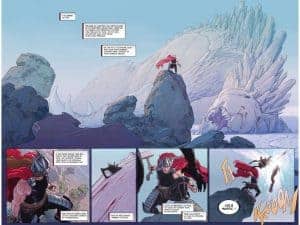 Les doubles pages offrent des images splendides