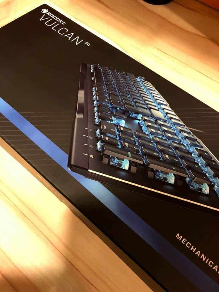 Roccat Vulcan 80 - Un emballage soigné