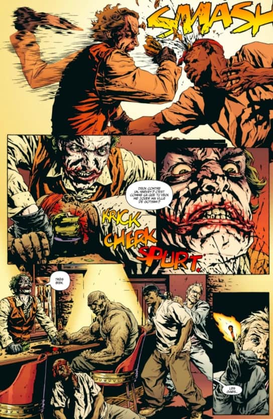 Les planches du Joker se suivent...