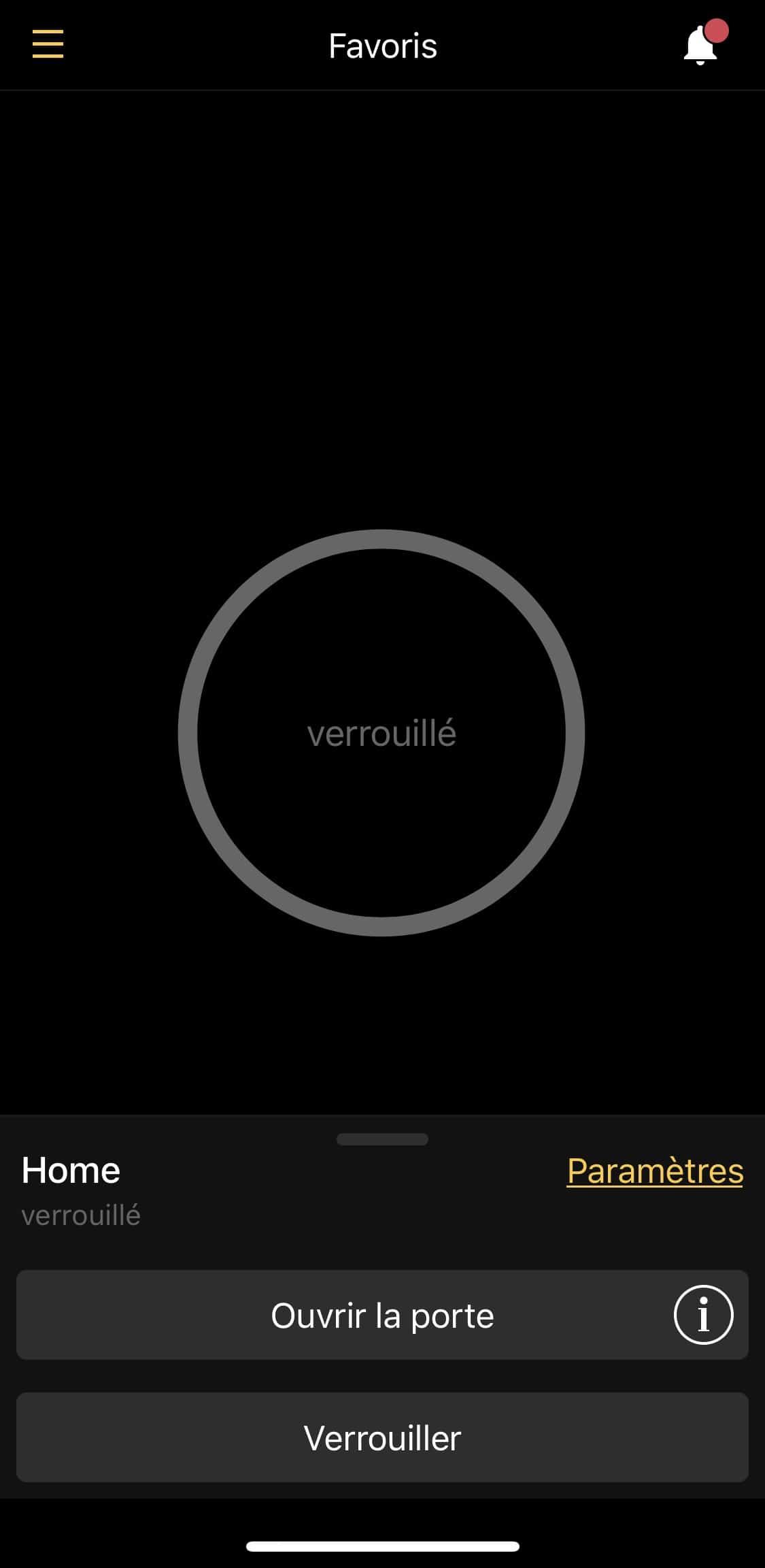 L'application Nuki Smart Lock