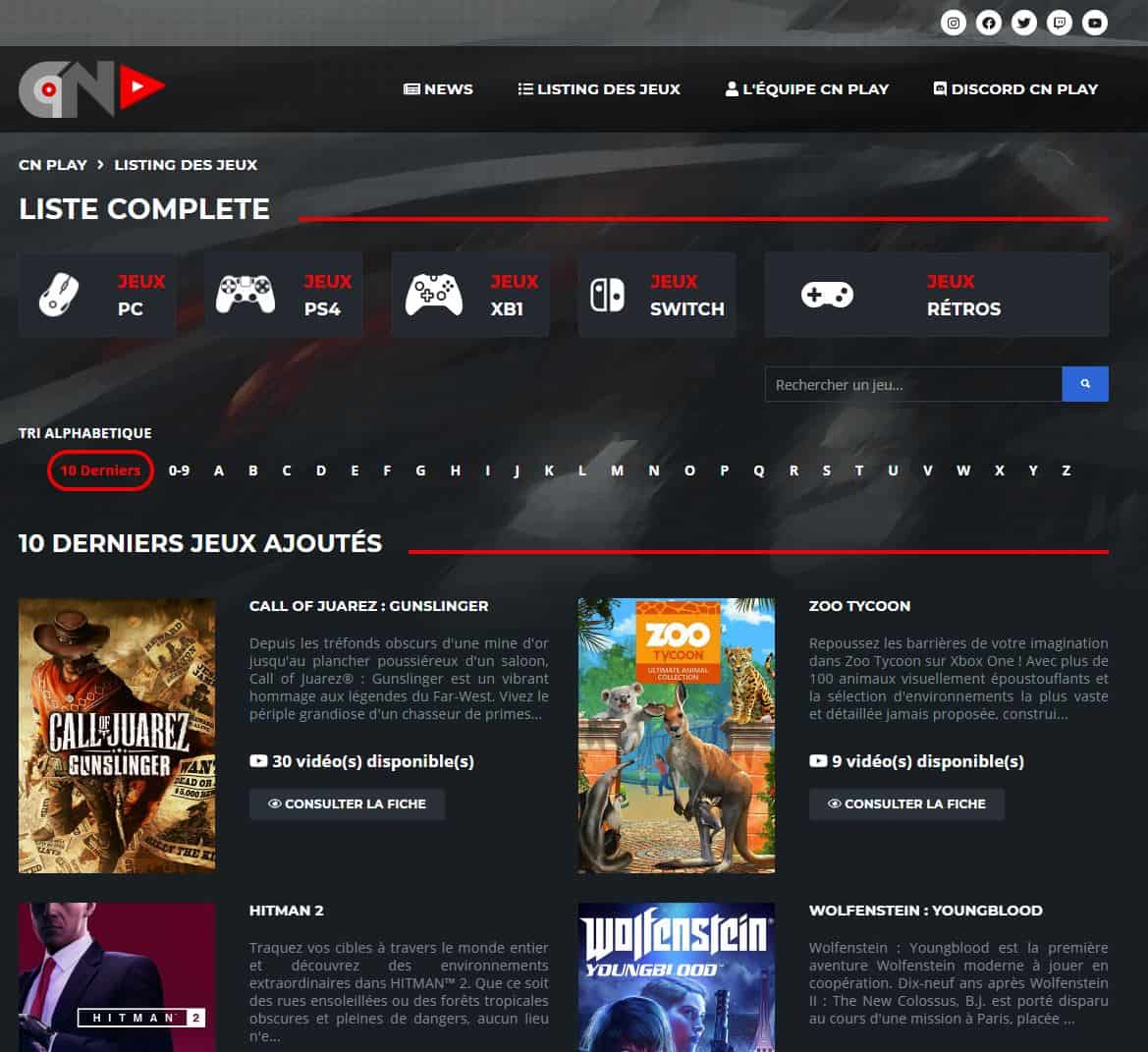 L'interface de CN Play réalisée sur mesure est particulièrement réussite, non ?