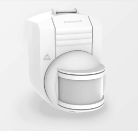 Le détecteur de mouvement du kit carillon Serie 9 de Honeywell