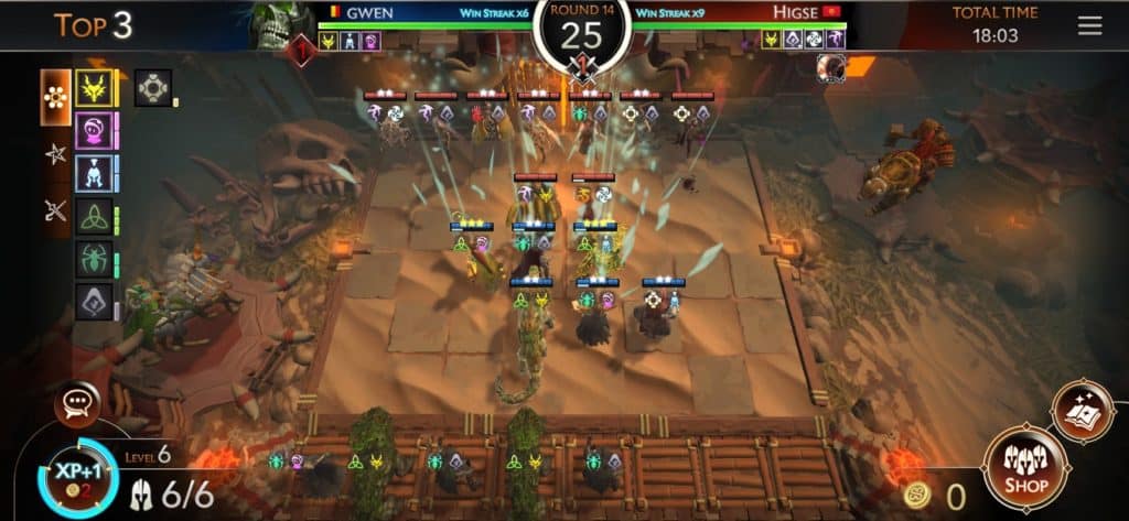 Might & Magic Chess Royale - J'ai des unités achetées pour essayer d'augmenter celle sur le terrain