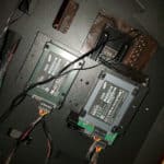 Des disques durs placé à l'intérieur de la Kolink Big Chungus