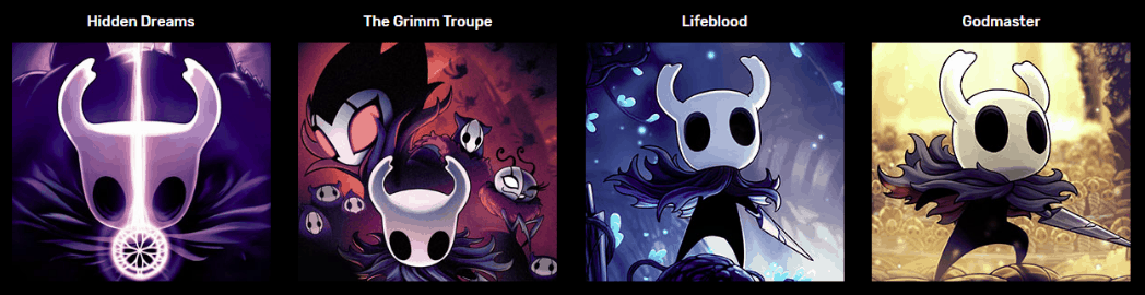 Hollow Knight - Déjà 4 DLC disponibles