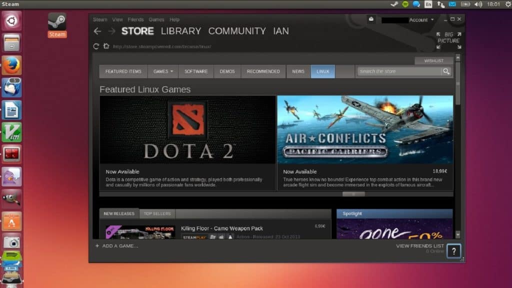 Déjà plus de 3000 titres compatibles Linux sur le catalogue Steam