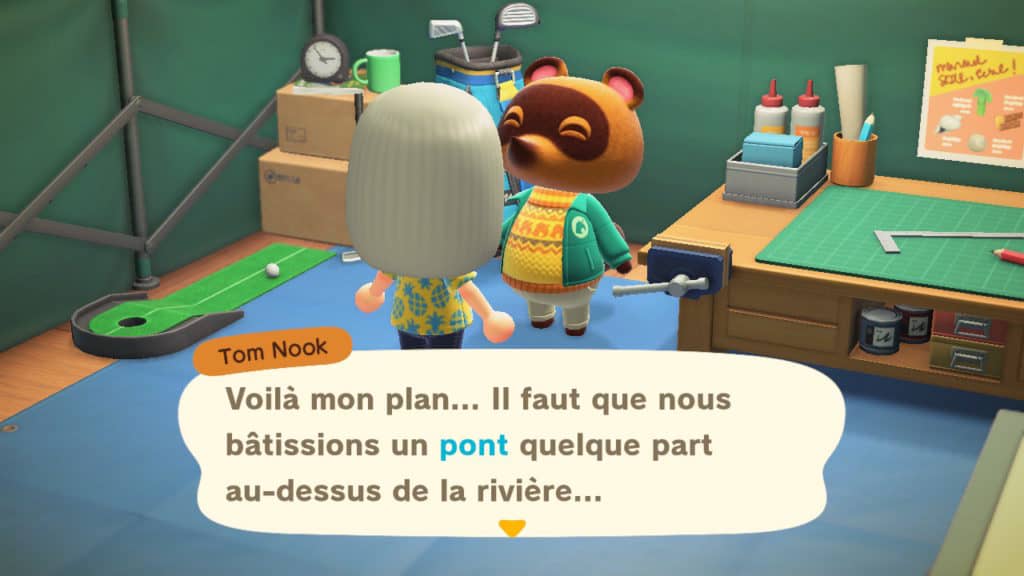Tom Nook, un des héros de Animal Crossing New Horizons
