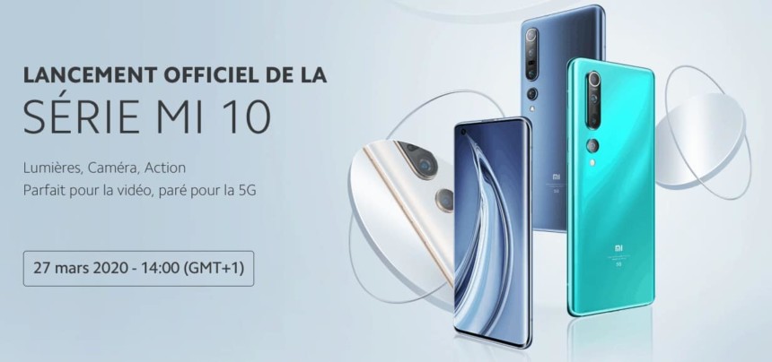 Lancement officiel de la Série Mi 10