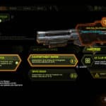 Le menu de customisation des armes de Doom Eternal