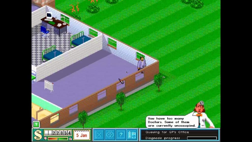 two point hospital - theme hospital