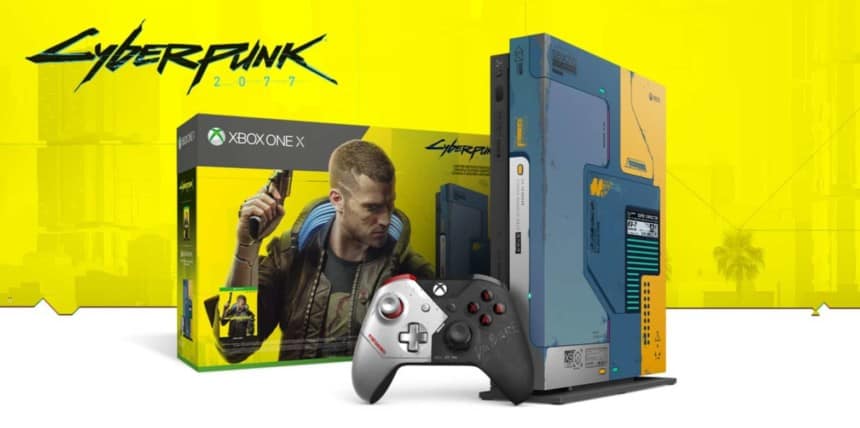 Pack Xbox One X Cyberpunk 2077 Édition limitée