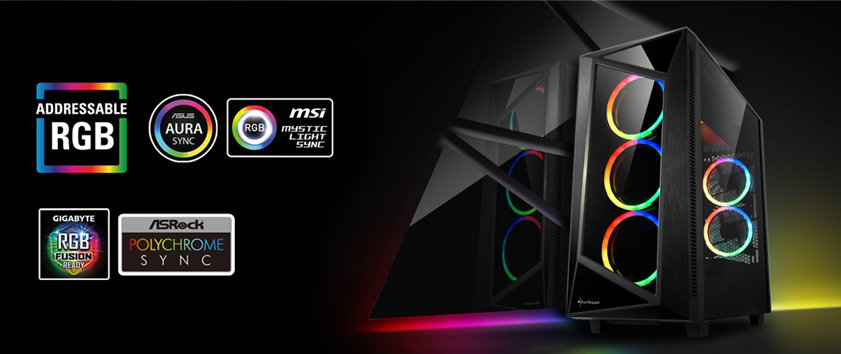 Le boîtier ATX Sharkoon REV200