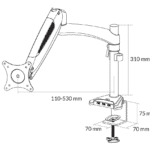 Les dimensions de l'Arctic Z1 3D Gen3