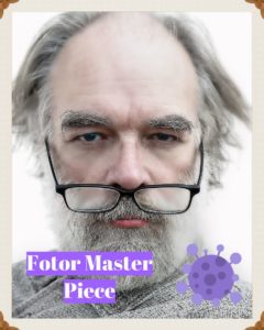 Après retouche : rides, lissage, rouge à lèvre...